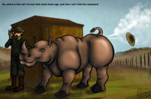Rating: Questionable Score: 0 Tags: 2010 after_vore churn clothing duo e621 english_text fart feral gloomthebat hat headgear headwear human hyper hyper_fart male mammal rhinoceros tail text vivarium vore zoo_(facility) User: bunchy7s