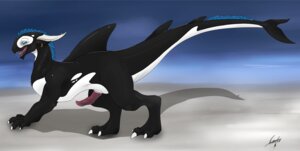 Rating: Explicit Score: 0 Tags: aquatic aquatic_dragon black_body black_skin blue_eyes blue_hair bodily_fluids cetacean claws cloud dolphin dragon drooling e621 ear_piercing erection feral fin genitals hair horn hybrid kaeku kaeku_(character) long_tail male mammal mythological_creature mythological_scalie mythology nude oceanic_dolphin open_mouth orca outside penis piercing saliva scalie sea short_hair sky solo standing tail teeth tongue toothed_whale water white_body white_skin User: bunchy7s