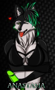 Rating: Explicit Score: 0 Tags: abstract_background alaskan_malamute anthro bdsm big_breasts breasts canid canine canis clothing dildo domestic_dog e621 ear_piercing female fishnet_clothing hair half-length_portrait heart_symbol leather mammal nordic_sled_dog one_eye_closed piercing portrait sex_toy solo spitz tongue underwear wink wolf zi0808 User: bunchy7s