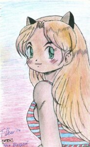 Rating: Safe Score: 0 Tags: 2006 alex_urssa animal_humanoid biped blue_clothing blue_topwear cat_humanoid clothing colored_pencil_(artwork) cosplay e621 felid felid_humanoid feline feline_humanoid female fridge_art half-length_portrait humanoid mammal mammal_humanoid pattern_clothing pattern_topwear portrait red_clothing red_topwear shirt side_view solo striped_clothing striped_topwear stripes t_bear tank_top topwear traditional_media_(artwork) User: bunchy7s