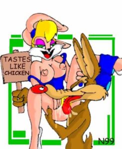 Rating: Explicit Score: 0 Tags: anthro female fur furry lola_bunny looney_tunes male necron99 rabbit rule34 smooth_fur space_jam straight wile_e._coyote User: bunchy7s