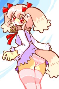 Rating: Questionable Score: 0 Tags: 2:3 anthro blush bottomwear canid canine canis clothed clothing clothing_lift collar digital_media_(artwork) domestic_dog dress dress_lift e621 embarrassed female inconvenient_tail itou_sora kemono kin-shun legwear low_res mammal panties panty_shot pattern_bottomwear pattern_clothing pattern_legwear pattern_panties pattern_underwear pink_clothing pink_panties pink_underwear red_eyes solo striped_bottomwear striped_clothing striped_legwear striped_panties striped_underwear stripes tail tail_under_skirt tail_upskirt underwear upskirt User: bunchy7s