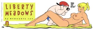 Rating: Explicit Score: 0 Tags: dean_(liberty_meadows) female frank_cho jen_(liberty_meadows) liberty_meadows rule34 tagme topless User: bunchy7s