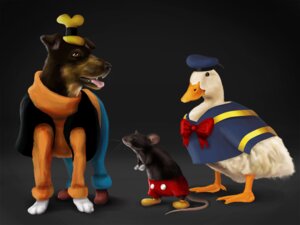 Rating: Safe Score: 0 Tags: 4:3 ambiguous_gender anatid anseriform avian biped bird black_body black_eyes black_fur bottomless bow_(feature) bow_tie brown_eyes canid canine canis clothed clothed_feral clothing disney domestic_dog domestic_duck donald_duck duck e621 elizabeth_hentze feathers feral feralized fluffy footwear fur gloves goofy_(disney) group handwear hat headgear headwear house_mouse male mammal mickey_mouse mouse murid murine on_hind_legs open_mouth quadruped realistic ribbons rodent sailor_cap sailor_uniform semi-anthro shoes standing tail the_truth tongue tongue_out topless uniform white_body white_feathers User: bunchy7s