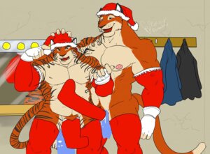 Rating: Questionable Score: 0 Tags: 2010 anthro biceps censored christmas clothed clothing duo e621 felid gloves green_room handwear hat headgear headwear holidays legwear male mammal mirror muscular panda_lover pantherine skimpy slightly_chubby stockings tail tiger vanity_mirror year User: bunchy7s Rating: Questionable Score: 0 Tags: 2010 anthro biceps censored christmas clothed clothing duo e621 felid gloves green_room handwear hat headgear headwear holidays legwear male mammal mirror muscular panda_lover pantherine skimpy slightly_chubby stockings tail tiger vanity_mirror year User: bunchy7s