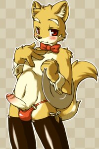 Rating: Explicit Score: 0 Tags: 4_fingers anthro biped black_nose blush bow_(feature) bow_tie canid canine checkered checkered_background clothing e621 erection fingers foreskin fur genitals humanoid_genitalia humanoid_penis kaitou legwear looking_at_viewer male mammal navel partially_retracted_foreskin pattern_background penis red_eyes ribbons simple_background solo standing stockings yellow_body yellow_fur young young_anthro User: bunchy7s Rating: Explicit Score: 0 Tags: 4_fingers anthro biped black_nose blush bow_(feature) bow_tie canid canine checkered checkered_background clothing e621 erection fingers foreskin fur genitals humanoid_genitalia humanoid_penis kaitou legwear looking_at_viewer male mammal navel partially_retracted_foreskin pattern_background penis red_eyes ribbons simple_background solo standing stockings yellow_body yellow_fur young young_anthro User: bunchy7s