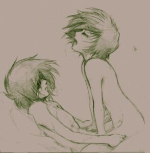 Rating: Explicit Score: 0 Tags: 2boys 2d anal anal_penetration gay lineart lowres male male_only male_penetrated monochrome multiple_boys multiple_males nude orgasm pencil receiving_on_top rule34 short_hair sketch traditional_media twink yaoi User: bunchy7s