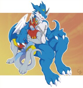 Rating: Safe Score: 0 Tags: 2011 3_fingers 3_toes 4_toes anthro armor bandai_namco biceps big_muscles blue_body blue_skin blush claws cosplay countershading digimon digimon_(species) digitigrade dragon drayk_dagger duo e621 exveemon fangs feet fingers flamedramon horn male membrane_(anatomy) membranous_wings muscular muscular_male mythological_creature mythological_scalie mythology red_eyes scalie shurian spidersnax tail tapering_tail teeth toes wings User: bunchy7s
