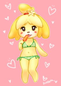 Rating: Safe Score: 0 Tags: animal_crossing anthro bikini blush brown_eyes canid canine canis clothed clothed_anthro clothed_female clothing domestic_dog e621 female female_anthro heart_symbol hi_res isabelle_(animal_crossing) mammal nintendo pastelletta pink_background shih_tzu simple_background solo swimwear toy_dog two-piece_swimsuit User: bunchy7s Rating: Safe Score: 0 Tags: animal_crossing anthro bikini blush brown_eyes canid canine canis clothed clothed_anthro clothed_female clothing domestic_dog e621 female female_anthro heart_symbol hi_res isabelle_(animal_crossing) mammal nintendo pastelletta pink_background shih_tzu simple_background solo swimwear toy_dog two-piece_swimsuit User: bunchy7s