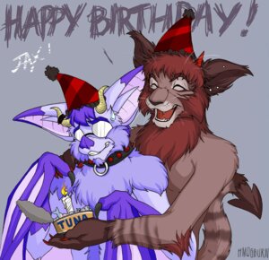 Rating: Safe Score: 0 Tags: anthro aquatic bat birthday collar duo e621 felid feral fish holly_marie_ogburn horn jax_(jax_the_bat) male male/male mammal membrane_(anatomy) membranous_wings realistic_wings rotekatze tail wings User: bunchy7s