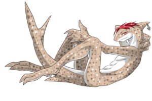 Rating: Questionable Score: 0 Tags: 3:2 3_toes 4_fingers abs anthro aquatic biped digitigrade e621 feet fin fin_piercing fingers fish furgonomic_piercing furgonomics grin hair half-closed_eyes hand_behind_head looking_at_viewer lying male muscular muscular_anthro muscular_male narrowed_eyes nude on_back pecs piercing red_eyes red_hair requiem_shark ryuhu_blau shark simple_background smile solo tail tail_between_legs tiger_shark toes white_background User: bunchy7s