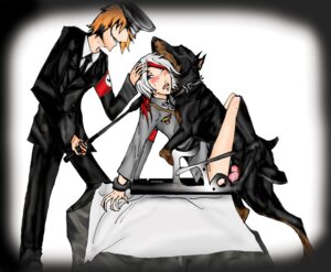 Rating: Explicit Score: 0 Tags: anal animal_genitalia animal_penis bdsm bestiality bondage bound canid canine canine_genitalia canine_penis canis clothing dobermann domestic_dog dominant dominant_male e621 erection feral genitals group human human_on_feral interspecies knot male male/male male_on_feral male_penetrated male_penetrating male_penetrating_male mammal military nazi penetration penis pinscher pointy_ears prick_ears sex submissive submissive_male torture uniform unknown_artist User: bunchy7s