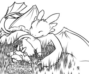 Rating: Explicit Score: 0 Tags: black_and_white crossover dragon dreamworks feral how_to_train_your_dragon human male male_only nintendo paramount_pictures pokemon rule34 scalie slowpoke tagme toothless zoophilia User: bunchy7s