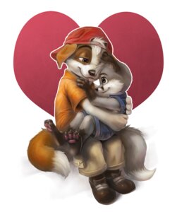 Rating: Safe Score: 0 Tags: 2012 anthro backwards_baseball_cap backwards_hat baseball_cap canid canine canis clothing dipstick_tail domestic_dog duo e621 fox hat headgear headwear heart_symbol hug male mammal markings silverfox5213 simple_background tail tail_markings white_background young young_anthro User: bunchy7s