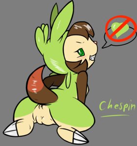 Rating: Explicit Score: 0 Tags: alpha_channel anus blush chespin e621 female feral generation_6_pokemon genitals nintendo pokemon pokemon_(species) presenting roy_mccloud sasspin_(character) simple_background solo tail transparent_background vulva User: bunchy7s