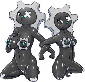 Rating: Questionable Score: 0 Tags: anthro anthrofied barefoot big_breasts breasts color duo e621 female female_focus female_only generation_5_pokemon giaru grey_body grey_eyes grey_skin klink kneeling lips multiple_females multiple_girls nintendo nipples nude pdxyz pok&eacute;mon_(species) pokemon pokemon_(species) pokemorph rule34 simple_background small_breasts white_background User: bunchy7s