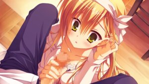 Rating: Explicit Score: 0 Tags: blonde_hair blush censored female game_cg green_eyes kanemoto_akari kobuichi male noble_works penis rule34 User: bunchy7s