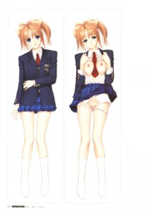 Rating: Explicit Score: 0 Tags: 1girls after... bra breasts female female_only full_body highres lingerie nipples open_clothes open_shirt panties panty_pull rule34 school_uniform seifuku shiomiya_kanami shirt simple_background skirt_lift solo taka_tony underwear white_background User: bunchy7s