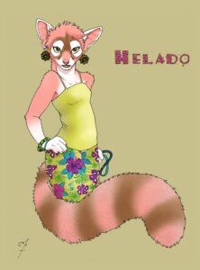 Rating: Safe Score: 0 Tags: anthro bassariscus bottomwear cacomistle clothing e621 ear_piercing female fur helado mammal nephilia piercing pink_body pink_fur print procyonid skirt solo tail yellow_eyes User: bunchy7s