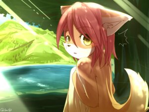 Rating: Questionable Score: 0 Tags: 2011 4:3 anthro black_nose blush canid canine chilon e621 eyebrows female hair japanese_description kemono light looking_at_viewer looking_back mammal mountain open_mouth outside red_hair short_hair sky solo sunlight surprised water yellow_eyes User: bunchy7s
