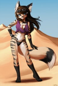Rating: Safe Score: 0 Tags: 2013 3_toes anthro barefoot big_ears biped black_body black_fur black_nose blue_eyes blue_sky bracelet breasts brown_hair canid canine chest_tuft cleavage clothed clothing crop_top desert detailed detailed_background digital_media_(artwork) dipstick_tail dog_tags e621 ear_piercing eyewear feet female fox front_view fur glasses gloves_(marking) hair hand_on_hip hi_res hindpaw inner_ear_fluff jewelry leg_markings long_hair looking_at_viewer mammal markings multicolored_body multicolored_fur nature navel outside panties paws piercing pollo-chan sahara_layali sand seductive shaded shirt sky smile socks_(marking) solo standing stripes sunglasses tail tail_markings teeth temptation thong toes topwear tuft two_tone_body two_tone_fur underwear white_body white_fur User: bunchy7s