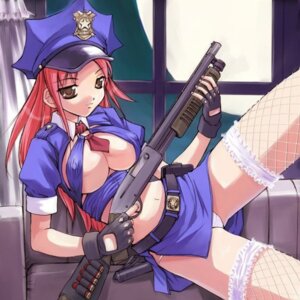 Rating: Explicit Score: 0 Tags: akiyoshi_yoshiaki belly beltskirt blue_skirt breasts brown_eyes cleavage erect_nipples female fingerless_gloves fishnet_legwear fishnet_stockings fishnets gloves gun hat holding_gun large_breasts lingerie lingerie_uniform long_hair midriff miniskirt moon night nipples no_bra panties peaked_cap pink_hair police police_girl police_uniform policewoman remington_870 rule34 shitapai shotgun skirt thighhighs underboob underwear uniform weapon white_panties window User: bunchy7s