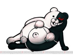 Rating: Safe Score: 0 Tags: anthro bear biped black_eyes black_nose bra chibi clothing danganronpa e621 genetic_chimerism glistening happy humor looking_at_viewer lying male mammal monokuma navel official_art on_ground on_side open_mouth plushie red_eyes shadow shell simple_background slightly_chubby smile solo spike_chunsoft split_color teddy_bear teeth thong toy underwear unknown_artist white_background User: bunchy7s