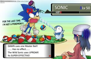 Rating: Safe Score: 0 Tags: 2010 ambiguous_gender anthro avian battle beanie big_eyes big_head bird blue_body blue_fur blue_hair character_name clothing crossover dawn_(pokemon) dialogue e621 english_text eulipotyphlan female fur gameplay_mechanics gender_symbol generation_4_pokemon great_ball groundzeroace group gui hair hat headgear headwear health_bar hedgehog holding_object holding_pokeball human humor joke lure_ball male male_symbol mammal master_ball nintendo piplup pokeball pokemon pokemon_(species) pokemon_battle pokemon_trainer repeat_ball scarf sega simple_background sonic_the_hedgehog sonic_the_hedgehog_(series) standard_pokeball symbol text timer_ball toony ultra_ball what User: bunchy7s