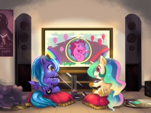Rating: Safe Score: 0 Tags: 4:3 aged_down badass_sound_system bakki balloon blue_body blue_feathers candy candy_cane controller cushion cutie_mark dessert detailed detailed_background duo e621 earth_pony electronics equid equine feathered_wings feathers female feral food friendship_is_magic fur game_controller gaming hasbro horn horse inflatable mammal my_little_pony mythological_creature mythological_equine mythology pacifier pink_body pink_fur pinkie_pie_(mlp) playing playing_video_game pony poster princess princess_celestia_(mlp) princess_luna_(mlp) royalty sibling_(lore) sister_(lore) sisters_(lore) sitting tail television toony white_body white_feathers winged_unicorn wings young young_feral User: bunchy7s