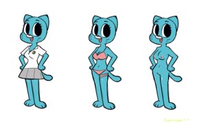 Rating: Questionable Score: 0 Tags: anthro barefoot biped blue_body bra breasts cartoon_network cleavage clothed clothing crablouse domestic_cat e621 featureless_crotch feet felid feline felis female fully_clothed hi_res mammal mature_anthro mature_female multiple_versions navel nicole_watterson nipples nude off/on panties queen_of_spew skimpy smile solo tail the_amazing_world_of_gumball underwear User: bunchy7s