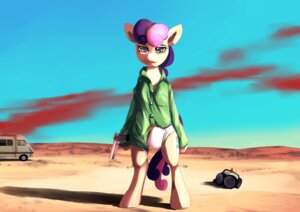 Rating: Safe Score: 0 Tags: 2014 bakki blue_eyes blue_hair bonbon_(mlp) breaking_bad clothing cloud crossover cutie_mark desert e621 earth_pony equid equine female friendship_is_magic gas_mask gun hair handgun hasbro horse mammal mask multicolored_hair my_little_pony outside pink_hair pistol pony ranged_weapon sand shirt sky solo topwear two_tone_hair underwear weapon User: bunchy7s