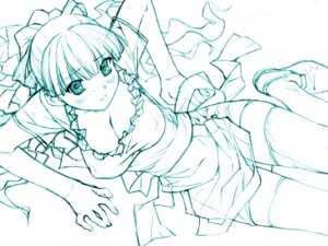 Rating: Explicit Score: 0 Tags: 1girls arm_support blush breasts character_request cleavage erect_nipples female female_only hair_ribbon ino lying monochrome nipples on_back ponytail ribbon rule34 sketch solo thighhighs tied_hair tsukuyomi_moonphase waitress zettai_ryouiki User: bunchy7s