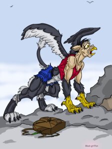 Rating: Safe Score: 0 Tags: 3:4 anthro avian backpack beak belt black-rat bottomwear claws clothing e621 feathered_wings feathers feral feral_transformation footwear fur grey_body grey_feathers grey_fur gryphon human_to_feral legwear male muscular muscular_anthro muscular_male mythological_avian mythological_creature mythology pants paws shirt socks solo species_transformation tail topwear transformation wings User: bunchy7s