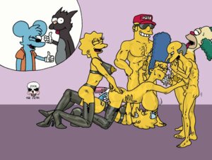 Rating: Explicit Score: 0 Tags: anal bisexual bisexual_female clown clown_boy clown_makeup clown_nose cum cum_in_mouth cum_inside double_penetration duffman female gangbang high_heel_boots high_heels human incest itchy_(the_simpsons) krusty_the_clown lesbian lisa_simpson maggie_simpson male marge_simpson montgomery_burns rule34 scratchy_(the_simpsons) straight tagme the_fear the_itchy_&amp;_scratchy_show the_simpsons yuri User: bunchy7s
