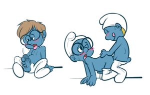 Rating: Explicit Score: 0 Tags: 3boys all_fours anal_penetration anal_sex blush brainy_smurf brown_hair catfiddle character_request closed_eyes doggy_style ejaculation erect_while_penetrated erection foreskin gay glans glasses handy_smurf holding_penis humanoid_penis looking_at_partner looking_at_penis looking_back male male_only masturbation mouth_open one_eye_closed orgasm_face orgasm_from_masturbation pants_down penis pleasure_face retracted_foreskin rule34 spread_legs stroking_penis sweat sweatdrop tagme tail the_smurfs tongue tongue_out topless uncircumcised uncut unknown_character white_cap yaoi User: bunchy7s