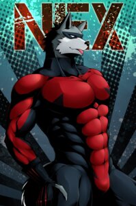 Rating: Safe Score: 0 Tags: abs anthro armor biceps canid canine canis clothed clothing cover cover_art cover_page e621 english_text fur grey_body grey_fur hi_res ig1119 male mammal mask muscular muscular_anthro muscular_male pecs pose poster poster_template solo spandex suit superhero text tight_clothing wolf User: bunchy7s