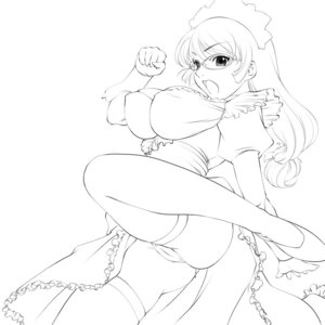 Rating: Questionable Score: 0 Tags: breasts clothed female glasses huge_breasts kick kicking maid mashue monochrome rule34 thighhighs User: bunchy7s Rating: Questionable Score: 0 Tags: breasts clothed female glasses huge_breasts kick kicking maid mashue monochrome rule34 thighhighs User: bunchy7s