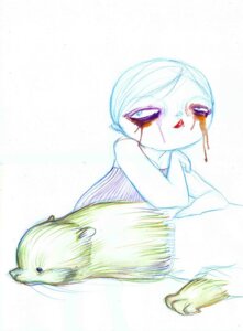Rating: Safe Score: 0 Tags: abstract_art chubby_cherry duo dyna_mink e621 female human mammal mink mustelid musteline simple_background studio_killers studio_killers_(artist) traditional_media_(artwork) true_musteline white_background User: bunchy7s