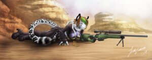 Rating: Safe Score: 0 Tags: 2010 ammunition anlysia anthro awp biped bipod boots brown_hair clothed clothing desert e621 felid female fingerless_gloves footwear fur gloves green_hair gun hair half-closed_eyes handwear high_heeled_boots high_heels holding_gun holding_object holding_ranged_weapon holding_weapon joshcraven lying magazine_(gun) mammal markings narrowed_eyes on_front outside pantherine pink_eyes ranged_weapon rifle scarf scope shoes short_hair sniper sniper_rifle snow_leopard solo spots spotted_body spotted_fur tail weapon white_body white_fur User: bunchy7s