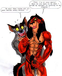 Rating: Explicit Score: 0 Tags: abs anthro banzai disney front_view fur furry furry_only gay hyena lion male male_only multiple_males muscles rule34 scar scar_(the_lion_king) standing tagme text the_lion_king yaoi User: bunchy7s
