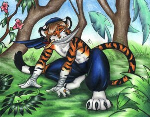 Rating: Safe Score: 0 Tags: anthro clothed clothing e621 felid forest fur jungle male mammal orange_body orange_fur outside pantherine plant red_eyes solo sonitweek stripes tail tiger topless tree User: bunchy7s Rating: Safe Score: 0 Tags: anthro clothed clothing e621 felid forest fur jungle male mammal orange_body orange_fur outside pantherine plant red_eyes solo sonitweek stripes tail tiger topless tree User: bunchy7s