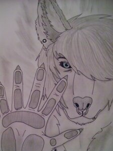 Rating: Safe Score: 0 Tags: absurd_res anthro blue_eyes canid canine canis colored_pencil_(artwork) e621 ear_piercing facial_piercing graphite_(artwork) greyscale hi_res humanoid_hands looking_at_viewer male mammal monochrome nose_piercing paws piercing septum_piercing solo spot_color traditional_media_(artwork) wolf wolfheart User: bunchy7s Rating: Safe Score: 0 Tags: absurd_res anthro blue_eyes canid canine canis colored_pencil_(artwork) e621 ear_piercing facial_piercing graphite_(artwork) greyscale hi_res humanoid_hands looking_at_viewer male mammal monochrome nose_piercing paws piercing septum_piercing solo spot_color traditional_media_(artwork) wolf wolfheart User: bunchy7s