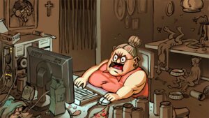 Rating: Safe Score: 0 Tags: ambiguous_gender computer death domestic_cat e621 elderly electronics eyewear felid feline felis female feral food glasses group human mammal monitor screwdriver tools unknown_artist User: bunchy7s