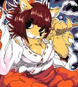 Rating: Safe Score: 0 Tags: anthro black_eyes blush breasts canid canine claws cleavage clothed clothing digital_media_(artwork) e621 female fox hair harami japanese kemono looking_at_viewer low_res mammal oekaki red_hair solo User: bunchy7s Rating: Safe Score: 0 Tags: anthro black_eyes blush breasts canid canine claws cleavage clothed clothing digital_media_(artwork) e621 female fox hair harami japanese kemono looking_at_viewer low_res mammal oekaki red_hair solo User: bunchy7s