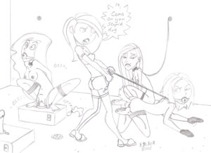 Rating: Explicit Score: 0 Tags: 2008 4girls arms_behind_back ball_gag bondage bondage_mittens bonnie_rockwaller breasts camille_leon chained_to_wall collar darkstar disney disney_channel female femdom gag gagged human kim_possible kimberly_ann_possible leash monochrome nipples rule34 shego spread_legs straight_hair User: bunchy7s