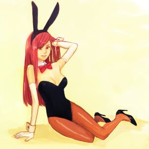 Rating: Questionable Score: 0 Tags: bow_tie bunny_ears bunnysuit erza_scarlet fairy_tail female high_heels leotard long_hair pantyhose pointy_chin pose posing red_hair rule34 smile solo tagme User: bunchy7s