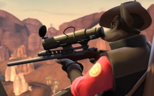 Rating: Safe Score: 0 Tags: 16:10 2009 black_hair blue_eyes canid canine canis clothing domestic_dog drakonicknight e621 eyewear gun hair hat headgear headwear holding_gun holding_object holding_ranged_weapon holding_weapon male mammal ranged_weapon screencap screencap_background slouch_hat sniper sniper_(team_fortress_2) solo sunglasses team_fortress_2 toony valve valve_corporation wallpaper weapon widescreen User: bunchy7s Rating: Safe Score: 0 Tags: 16:10 2009 black_hair blue_eyes canid canine canis clothing domestic_dog drakonicknight e621 eyewear gun hair hat headgear headwear holding_gun holding_object holding_ranged_weapon holding_weapon male mammal ranged_weapon screencap screencap_background slouch_hat sniper sniper_(team_fortress_2) solo sunglasses team_fortress_2 toony valve valve_corporation wallpaper weapon widescreen User: bunchy7s