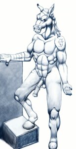 Rating: Explicit Score: 0 Tags: abs anchor animal_genitalia animal_penis anthro athletic balls band bandage biceps biped blue_and_white e621 equid equine equine_genitalia equine_penis erection feet felixspeagel flexing fur genitals hair hi_res hooves horse looking_at_viewer male mammal monochrome muscular muscular_anthro nude pecs penis pinup pose raised_leg sheath sketch solo standing step_pose tattoo vein User: bunchy7s