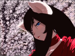 Rating: Safe Score: 0 Tags: 4:3 anthro black_hair blue_eyes cherry_tree collar detailed_background digital_media_(artwork) domestic_cat e621 felid feline felis female fruit_tree fur hair kurenai mammal nikoru oekaki plant red_ninja_end_of_honor solo tree white_body white_fur User: bunchy7s