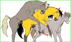 Rating: Explicit Score: 0 Tags: 2004 anal anal_penetration animal_genitalia animal_penis balls dock_(anatomy) dreamworks e621 equid equine equine_genitalia equine_penis erection feral feral_on_feral feral_penetrated feral_penetrating feral_penetrating_feral genitals group group_sex hi_res hooves horse klaus_doberman male male/male male_penetrated male_penetrating male_penetrating_male mammal nude penetration penile penile_penetration penis penis_in_ass sex simple_background spirit:_stallion_of_the_cimarron spirit_(cimarron) tail threesome toony train_position trio white_background User: bunchy7s